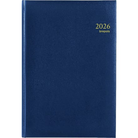 Agenda 2027 Brepols Omega Lima 7dagen/2pagina's blauw