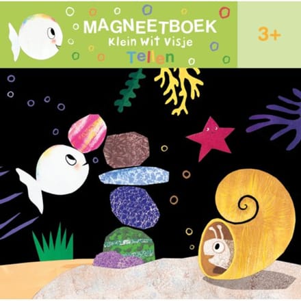 Magneetboek Klein Wit Visje. - Klein Wit Visje - Guido Van Genechten