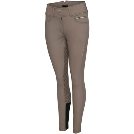 Dames rijbroek met hoge taille en zak Equipage Andalouse FG