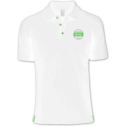 Spiuk Club Korte Mouw Poloshirt Wit 2XL Man