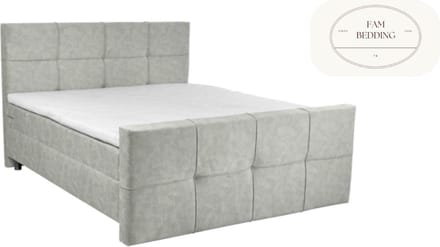 2 Persoons Boxspringset Ibiza Beige 140x200