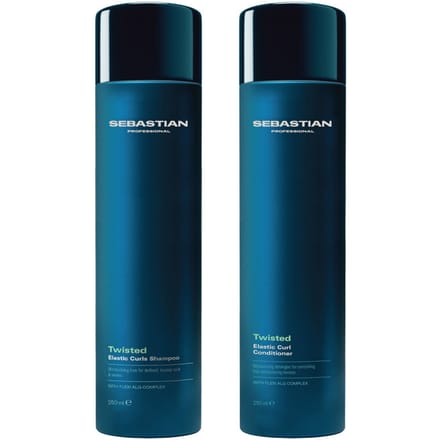 Sebastian Twisted Elastic Shampoo 250ml + Conditioner 250ml