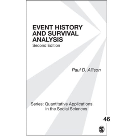 Event History And Survival Analysis - Allison