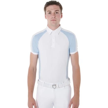 Slim fit wedstrijd polo Equestro