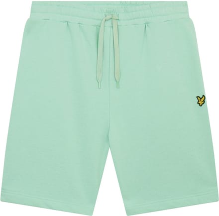 Lyle & Scott Sweat Short Broeken Jongens - Mint - Maat 140/146