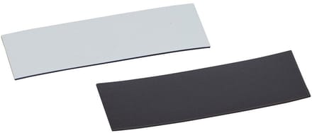 Beschrijfbare Magnetische Etiketten - 20 x 60mm - Wit - 50 stuks