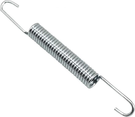 Standaardveer 125mm x 12mm Nieuw voor motor scooter bromfiets