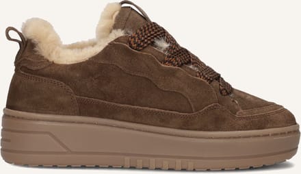 STEFANO LAURAN Anemone-88 Sneakers - Suède - Dames - Bruin - Maat 36