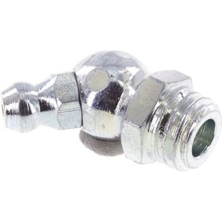 45° Haakse Smeernippel Staal M10x1.5 DIN 71412 [5 Stuks]