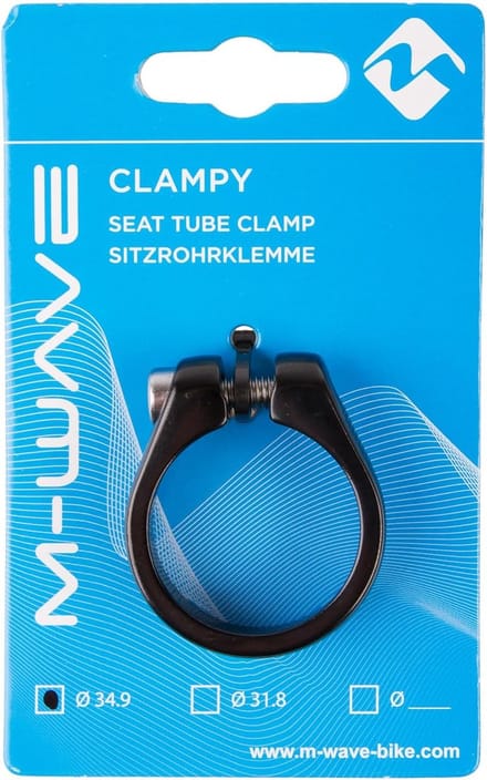 Lichte Zadelpenklem voor Fietsen - Aluminium Inclusief Schroeven