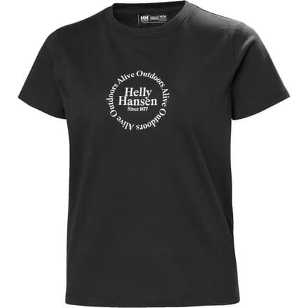 Helly Hansen Core Graphic 2.0 T-shirt Met Korte Mouwen Zwart M Vrouw