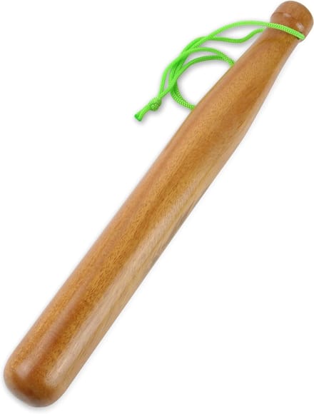 Vis Bedwelmer - Vissen Tool - Snel Vangen - Baseball Vorm - 29 cm Lengte - Houtkleur
