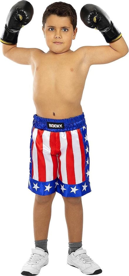 FUNIDELIA Rocky Balboa kostuum voor jongens - Maat: 135 - 152 cm