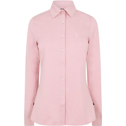 Musto Dames/Dames Getailleerde Overhemd Met Lange Mouwen (Roze)