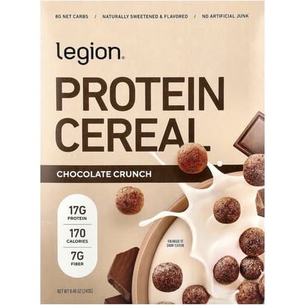 Legion Athletics Eiwitontbijtgranen, Chocolade Crunch, 240 g (240 gram)