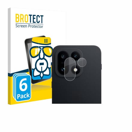 Screenprotector 6 Stuks voor OnePlus 15 (ALLEEN Camera Lens) Beschermglas transparant