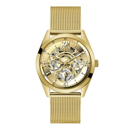 Guess Tailor GW0368G2 Horloge - Staal - Goudkleurig - Ø 42 mm
