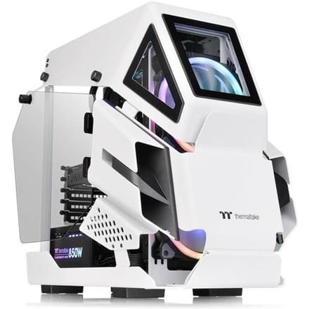 Thermaltake AH T200 Snow Micro-tower PC-behuizing Wit