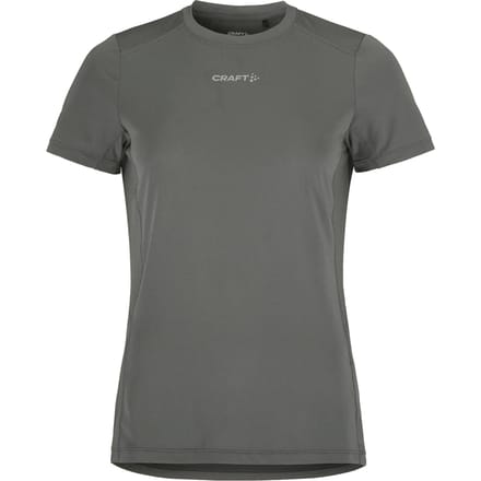 Craft Adv Essence Ss Tee 2 W Dames Sportshirt - Granite