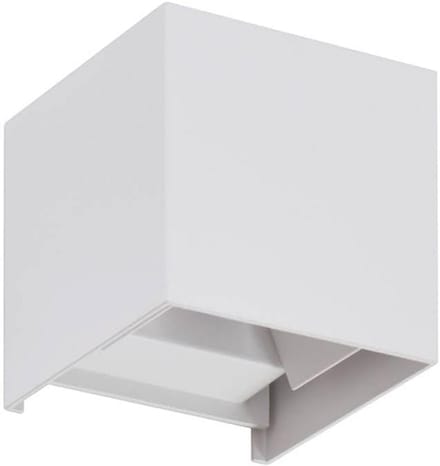 Moderne LED Buiten Wandlamp Wit - IP54 - Verstelbare Lichtbundel