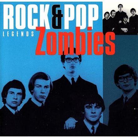 CD ZOMBIES - Rock & Pop Legends Series RPCD008 Disky 1995 Europa Rock Gebruikt red
