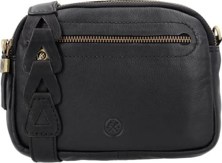 Hide & Stitches Daydreamer Heuptas - 100% Leer - Zwart