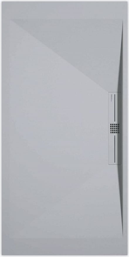 Sanifun douchebak Stone Side Gray 7035 Smooth 1000 x 900 P