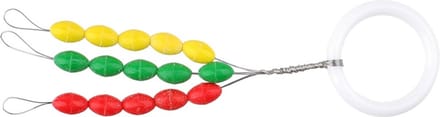 Aasstoppers Maat S – Rubber Stoppers – Feeder & Dobber – Mixkleuren – Mikado