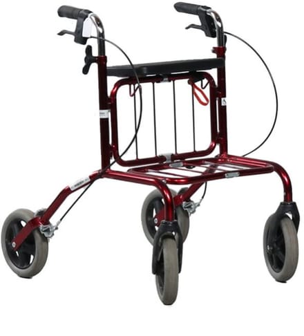 Rollator Basis - Rebel - Gemakkelijk in te vouwen - Degelijke rollator