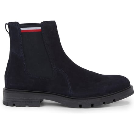 Tommy Hilfiger - Heren Laars Chelsea Boot - Blauw - Maat 44