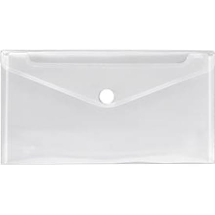 VELOFLEX documenthoes Crystal, lang, klittenbandsluiting, PP