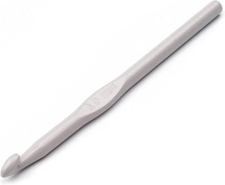 basic aluminium haaknaald grijs - nr. 9 - 1 haak naald