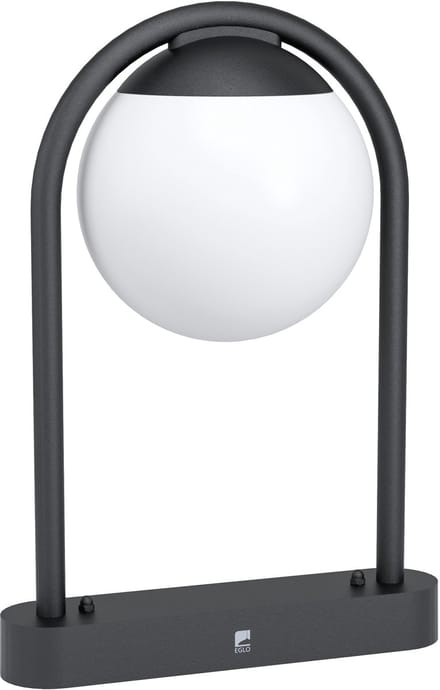 EGLO Prata Vecchia Sokkellamp - E27 - Ø 18 cm - Zwart