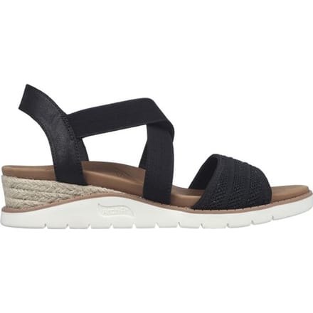 Skechers Arch Fit - maat 41 - Beach Kiss-Boho Beyo Dames Sandalen - zwart