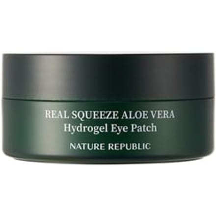 NATURE REPUBLIC - Real Squeeze Aloe Vera Hydrogel Eye Patch 60 pcs