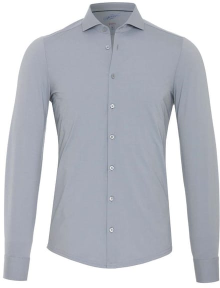 Pure Functional Overhemd Grijs - Maat 37 - Heren - Overhemden Casual