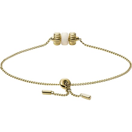 Fossil Damesarmband Staal - Goudkleurig