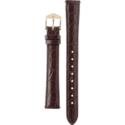 Hirsch 12322810-1-14 Crocograin Horlogeband