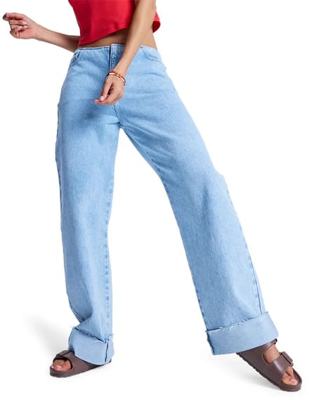 Roxy Coco Lage Taille Jeans Blauw 30 Vrouw