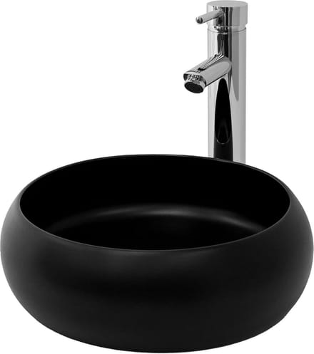 Waskom - Opzetwastafel Rond - Kleine Opbouw - Modern