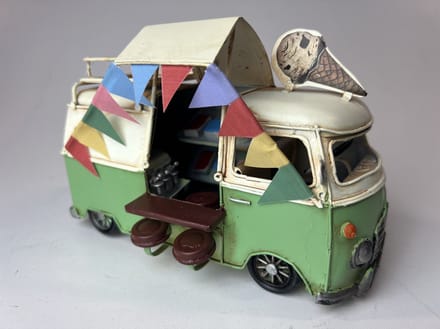 Foodtruck Ice Cream groen