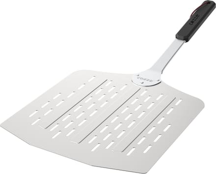 cozze ® lightweight pizza paddle with holes 66x30x30 cm - aluminium