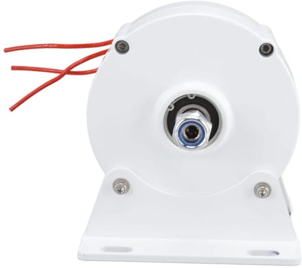 Allecto - Driefasige Windgenerator - 200W Laag Toerental - Wit - Windenergie Generator - Duurzaam en Efficiënt - Geschikt voor Camping