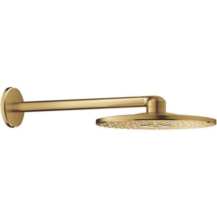 Grohe Rainshower SmartActive 310 overhead shower set with 2 spray modes and wall connection 26475GN0