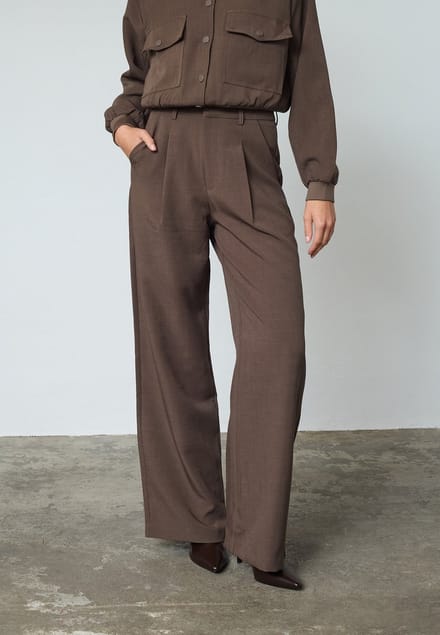 SISTERS POINT Great-pa3 - Dames Broek - Teak - Maat S