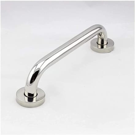 Veiligheidsbeugel Badkamer - Grijper Douche - Extra Stevigheid - Gebogen Lijn Design - 50 cm - Zilver
