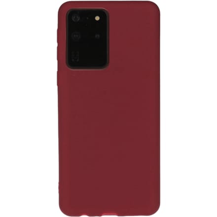 Mocaa Samsung Galaxy S20 Ultra Telefoonhoesje Slim-Fit  Rood