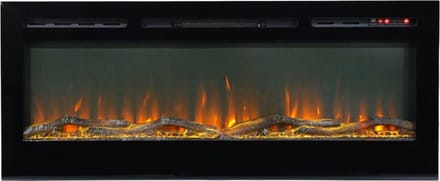 BG1280 Sfeerhaard Elektrisch inbouw met verwarming 128cm