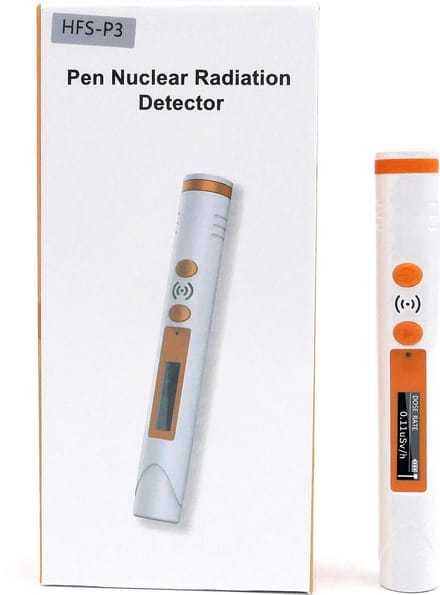 Draagbare geigerteller, stralingsmeter, dosimeter, kernstralingsdetector, X-Ray Beta Gamma Detector, compact formaat, penformaat