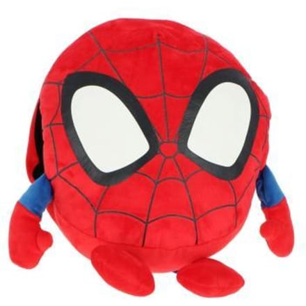 Noxxiez Spiderman handwarmer knuffelkussen - super zacht kussen speelgoed.